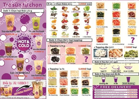 Hot & Cold chi nhánh 3 – trà sữa cao cấp phong cách quán bar ‘đỉnh’ – ảnh 8